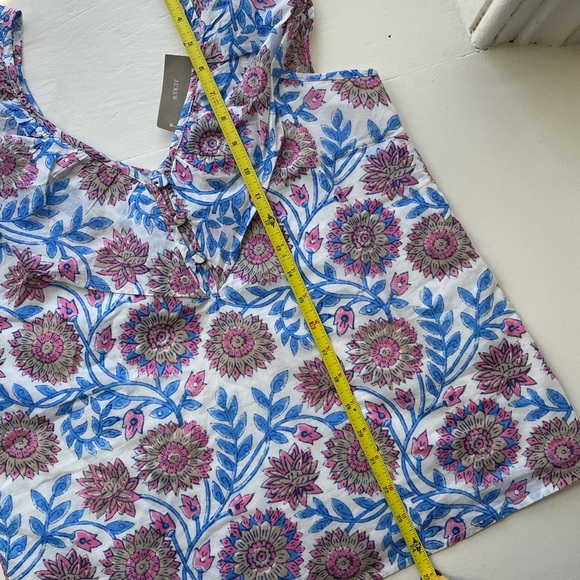 J.Crew ruffle neck top. - Picture 10 of 12